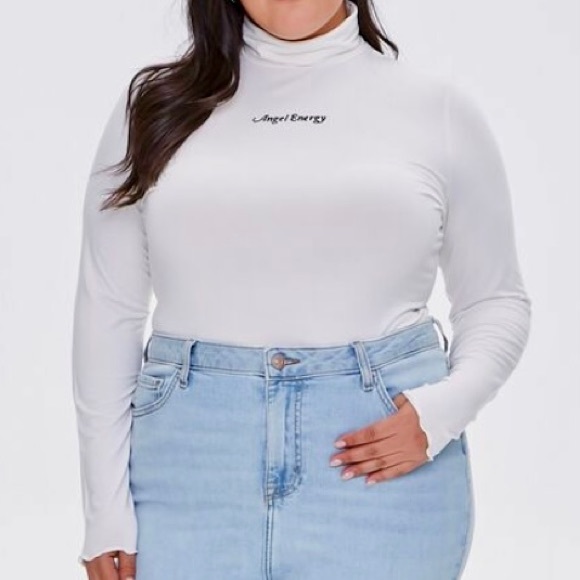Forever 21 Angel Energy Turtleneck Plus Size - Picture 4 of 8